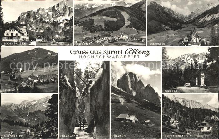 Aflenz Steiermark Bodenbauer Seewiesen Seeberg Schwabenbartl Foelzalm