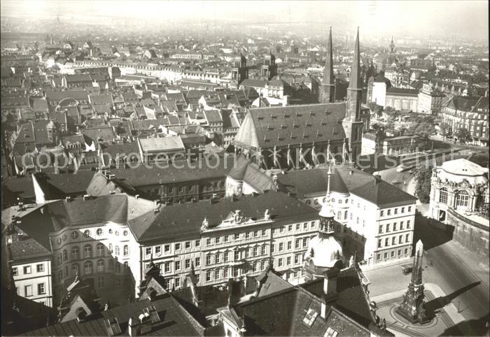 DRESDEN Elbe Taschenbergpalais Sophienkirche