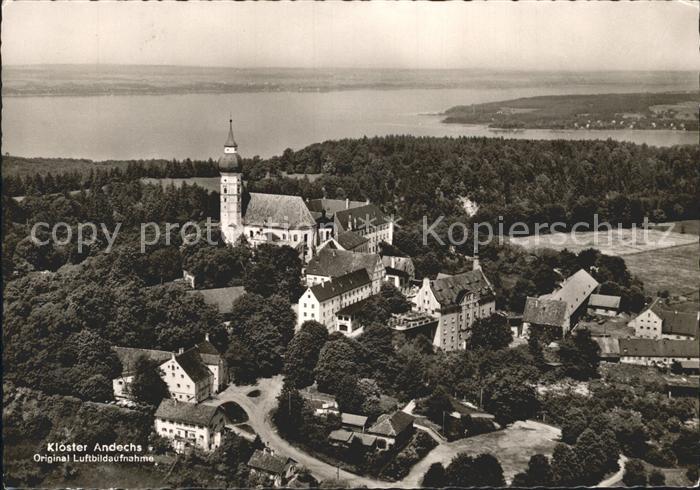 Kloster Andechs Fliegeraufnahme