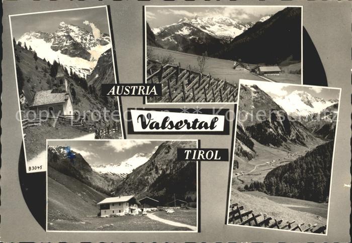 Vals Tirol Valsertal Kapelle Berghaus