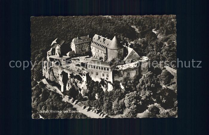 Schloss Waldeck Fliegeraufnahme