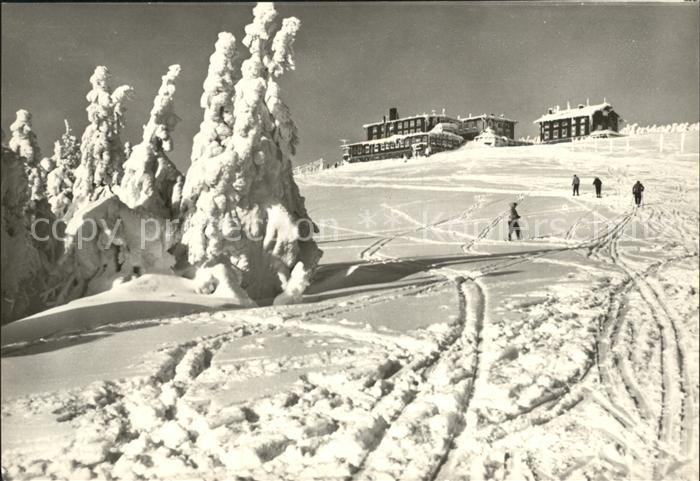 Stredni Krkonose RGB-Erholungsheim Petersbaude Skispuren