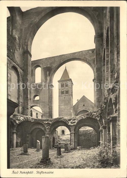 Bad Hersfeld Stiftsruine