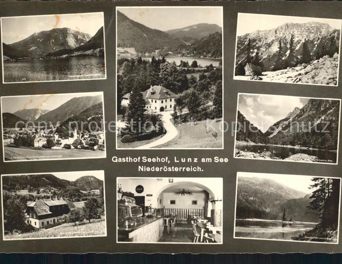 Lunz See Niederoesterreich Gasthof Seehof Lunzersee Hetzkogel