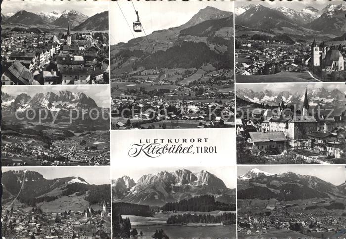 Kitzbuehel Tirol Luftseilbahn Kirche