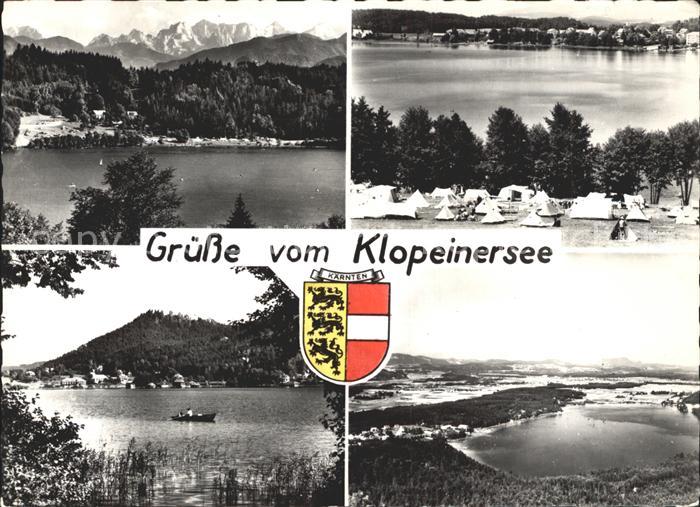 Klopeinersee Zeltplatz Boot