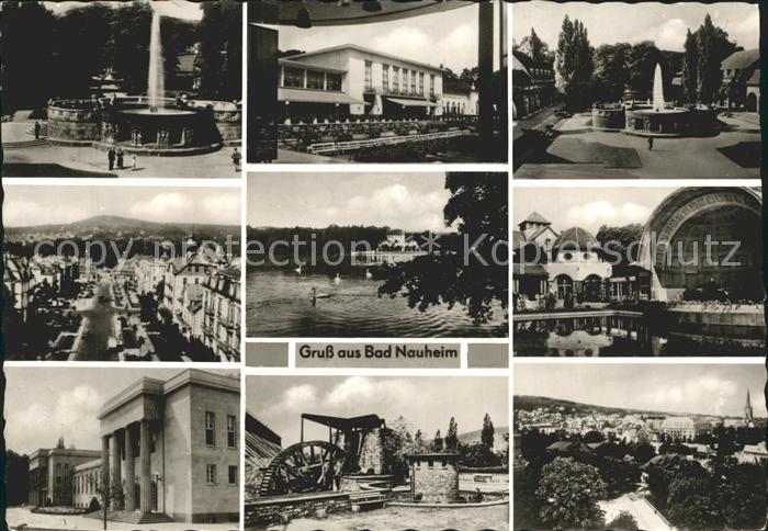 Bad Nauheim Konzertbuehne Brunnen Schwannenteich