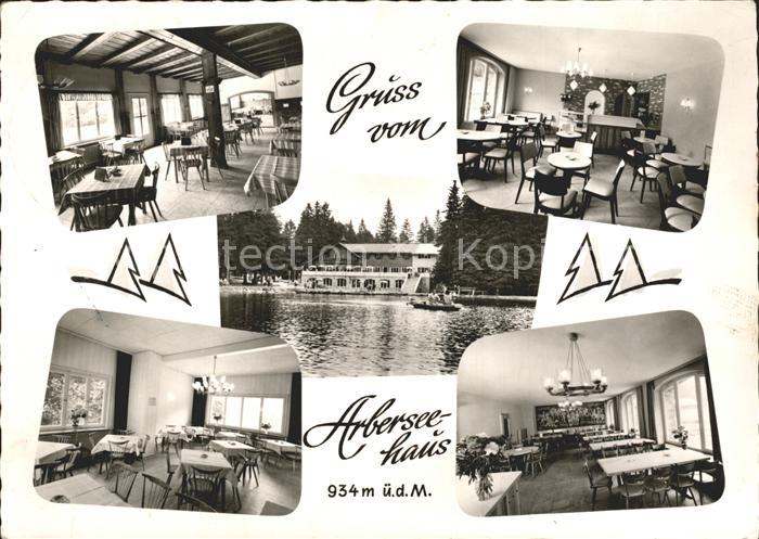 Bayerisch Eisenstein Arberseehaus Speiseraum