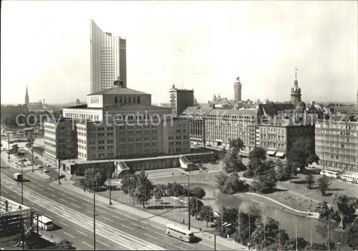 LEIPZIG Sachsen Oper Universitaetgebaeude