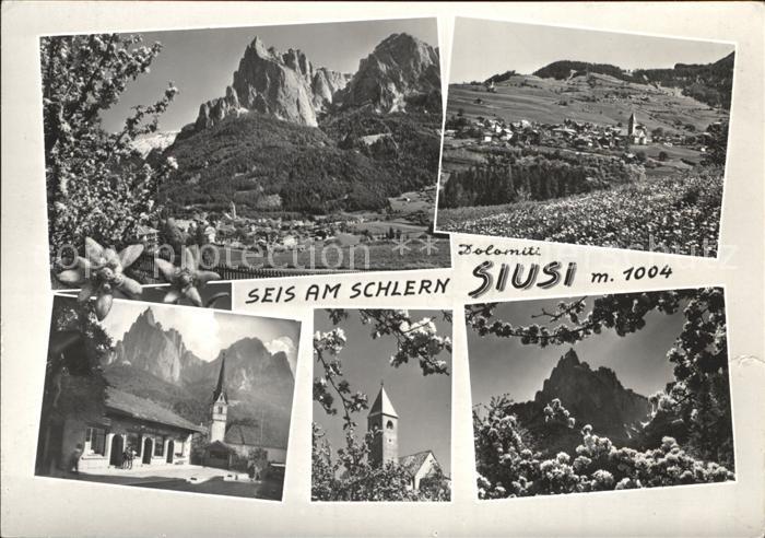 Siusi allo Sciliar Kirche Dolomiti