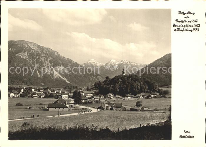 Ruhpolding Bayern Rauschberg Sonntagshorn