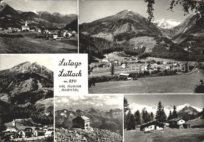 Luttach Ahrntal Suedtirol Huetten Bergstation