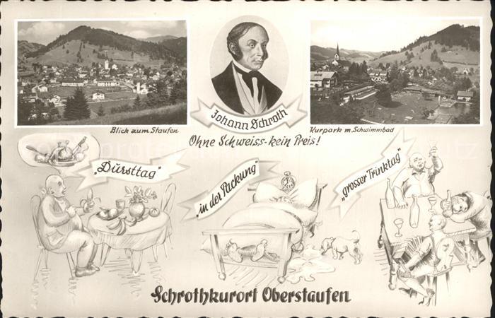 Oberstaufen Oberallgaeu Bayern Johann Schroth Staufen Kurpark Schwimmbad