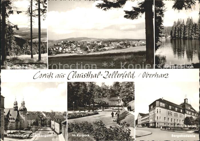 Clausthal-Zellerfeld Goslar Niedersachsen Spiegeltaler Teich Bergakademie Brocke