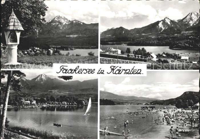 Faakersee Waldbad Segelboot