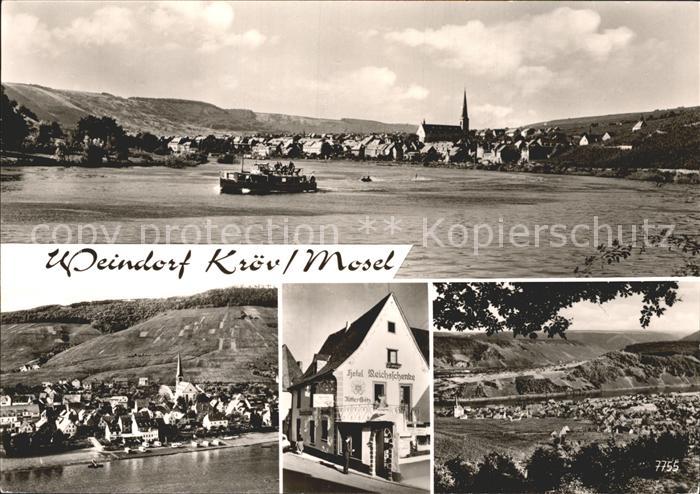 Kroev Mosel Faehre Hotel Reichsschenke
