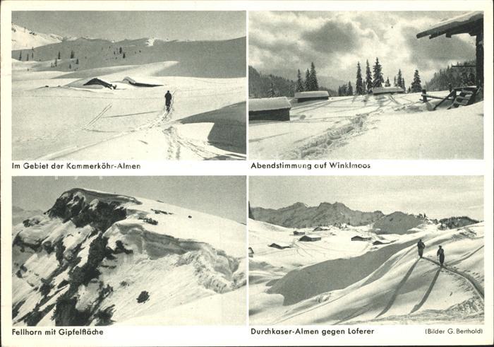 Winklmoos Winkelmoos Kammerkoehr-Almen Durchkaser-Almen Loferer Fellhorn Fuehrun