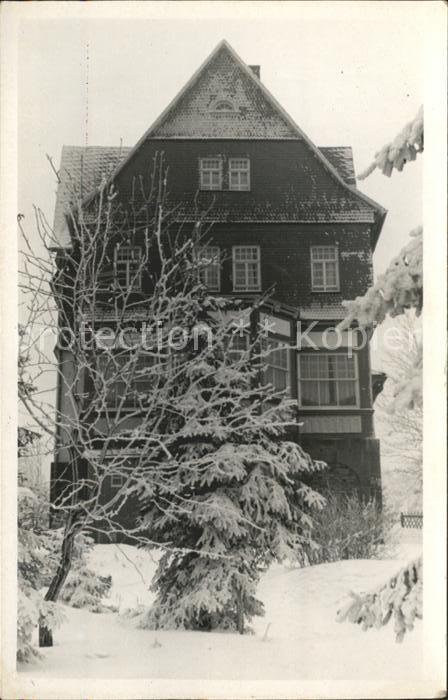 Oberhof Thueringen FDGB Erholungsheim Bobhaus