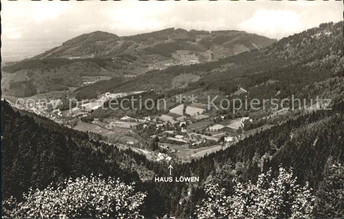 Seebach Ottenhoefen Schwarzwald Totalansicht Hotel Hornisgrinde Loewen