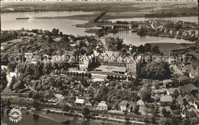 Ploen See Fliegeraufnahme Schloss