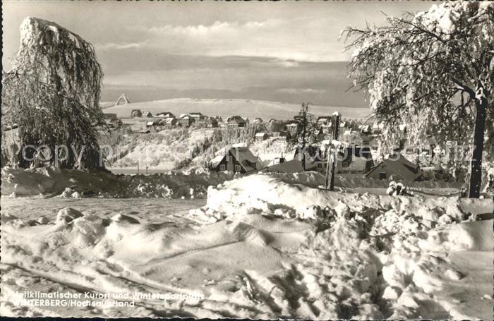 Winterberg Hochsauerland Winterpanorama