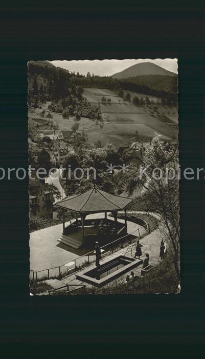 Bad Griesbach Schwarzwald  Kuranlagen Pavillon