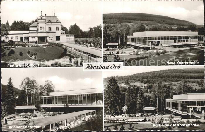 Bad Orb Kurhaus Konzerthalle Teilansichten