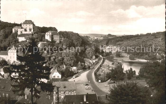 Blankenheim Eifel Jugendburg mit See