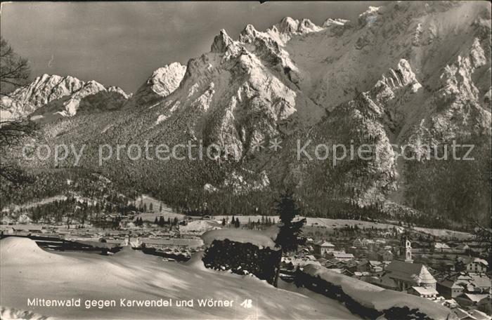 Mittenwald Karwendel Tirol mit Woerner