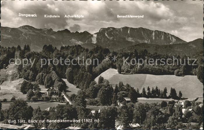 Bad Toelz Benediktenwand Stangeneck Kirchstein Achselkoepfe