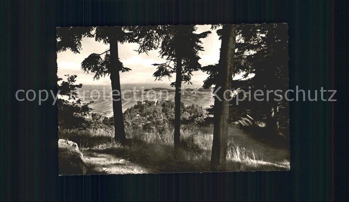 BADENWEILER BW Blick von der Sophienruhe