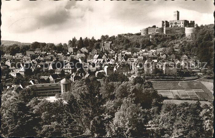 Koenigstein Taunus Stadtblick mit Burg