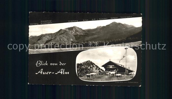 Bad Wiessee Panorama Auer Alm