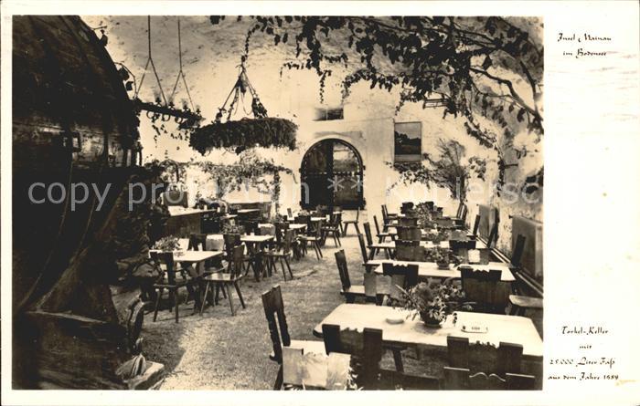 Insel Mainau Torkel Keller mit 25000 Liter Fass