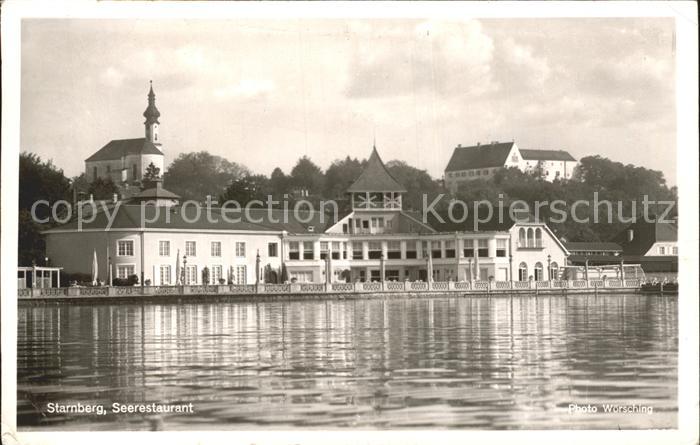 Starnberg Starnbergersee Bayern Seerestaurant