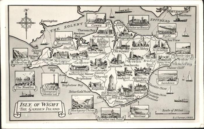 Isle Of Wight United States uebersichtskarte