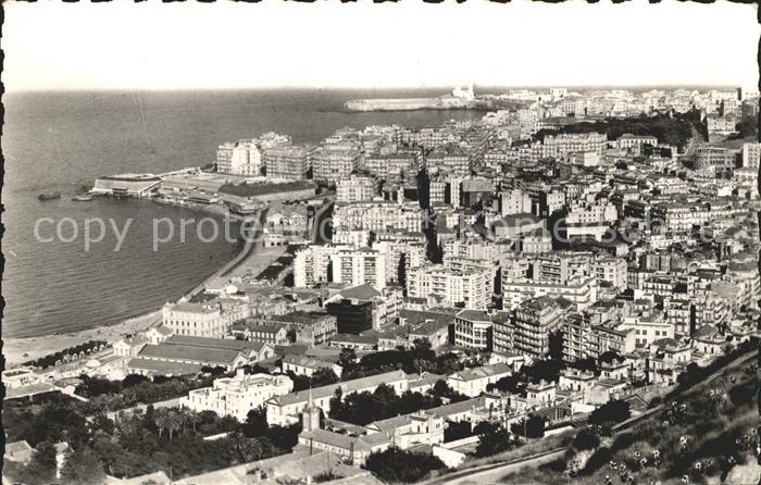 Alger Algerien Vue des Quartiers de Bab el Qued