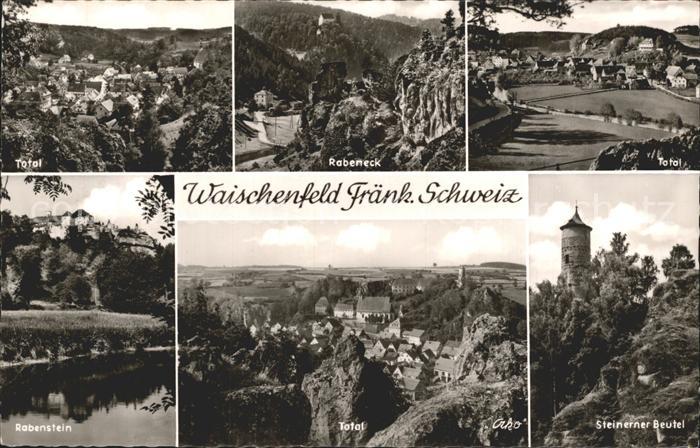 Waischenfeld Total Rabeneck Rabenstein Panorama Steinerner Beutel