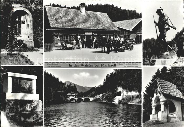 Walster Krieger Denkmal Graf Morzin Denkmal Gasthaus Hubertus See  Kaiser Franz