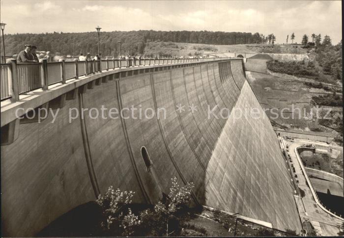 Rappbodetalsperre Staumauer