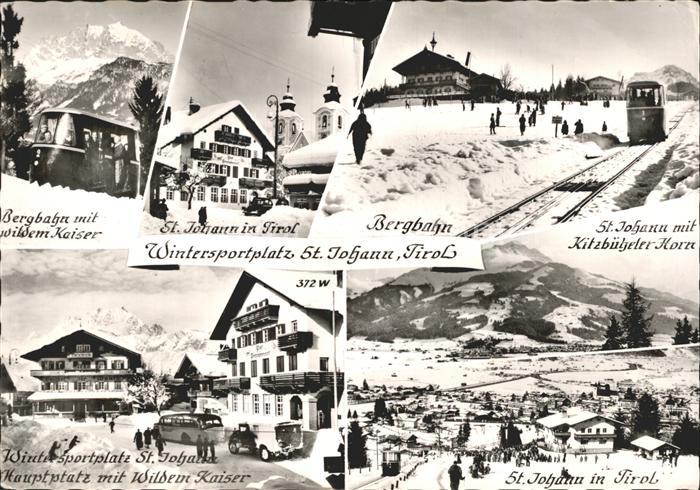 St Johann Tirol Bergbahn Kitzbuehler Horn Wilder Kaiser Hauptplatz Total