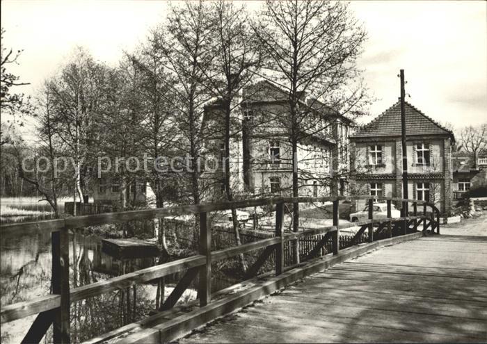 Wendisch Rietz Haus am Glubigsee Bruecke
