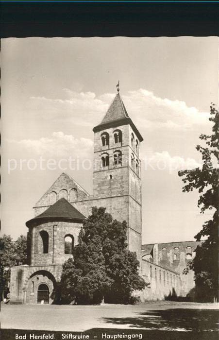 Bad Hersfeld Stiftsruine Haupteingang