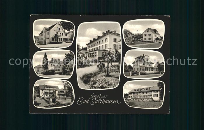 Bad Salzhausen Kurheim Dr Jaeger Dr Suesse Haus Bergfried Kurhaus Haus Hachenbur