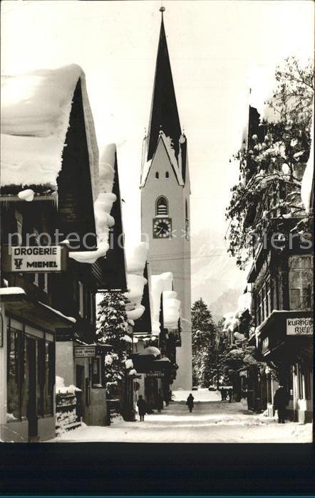 Oberstdorf Kirchstrasse Kirche
