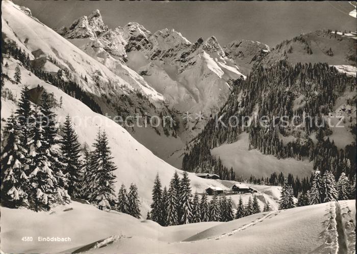 Einoedsbach mit Maedelegabelgruppe