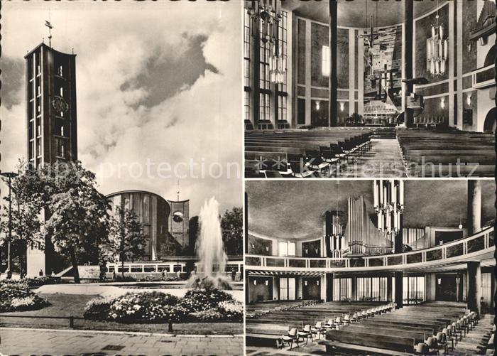 Muenchen Bayern Matthaeuskirche Inneres