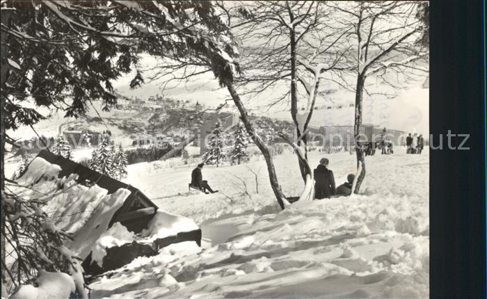 Oberwiesenthal Erzgebirge Winteridyll