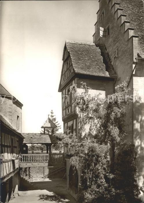 Jagsthausen Jagst Goetzenburg Burghof