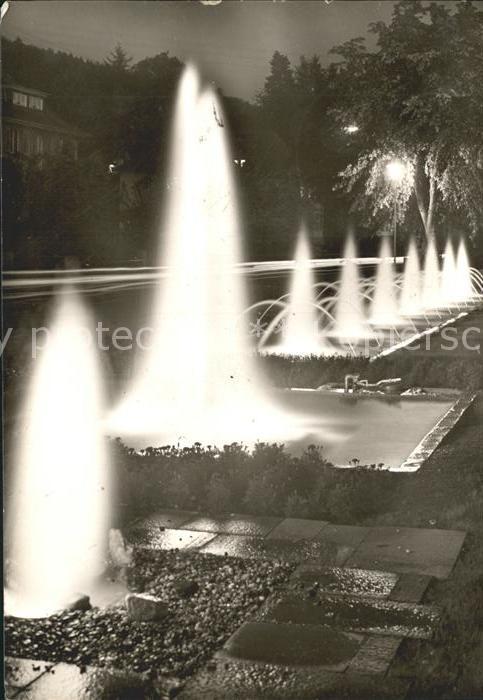 Bad Koenig Odenwald Wasserspiele in den Bahnhofsanlagen